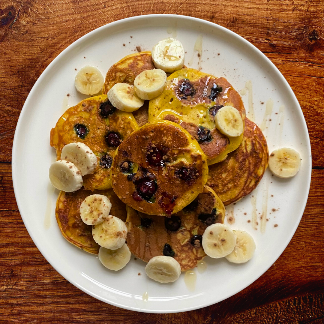 American Blueberry Pancakes